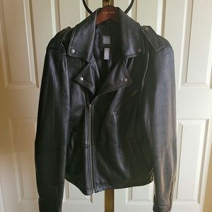Saks Fifth Avenue Leather Jacket